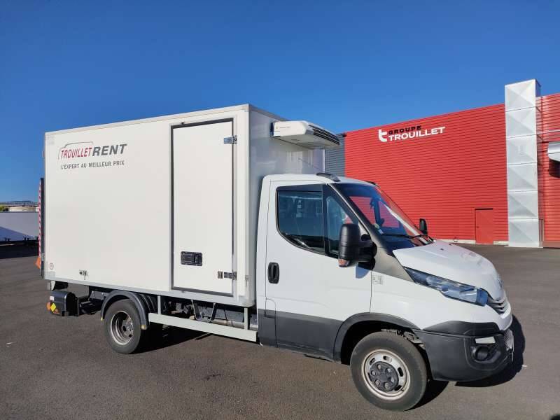 Iveco Daily Chassis Cabine 12M3 140 CV RJ HAYON CAISSE CAZAUX GROUPE THERMOKING V300 MAX 3,5 T