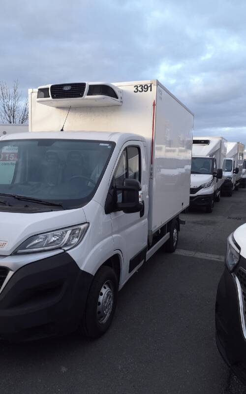 Fiat Ducato Chassis Cabine 12M3 130 CV CAISSE CAZAUX GROUPE GROUPE CARRIER PULSOR 400 3,5 T