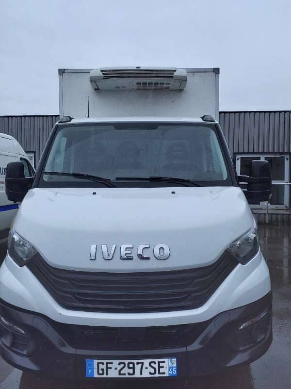 Iveco Daily Chassis Cabine 12M3 160 CV RJ HAYON CAISSE CAZAUX GROUPE THERMOKING V300 MAX 3,5 T