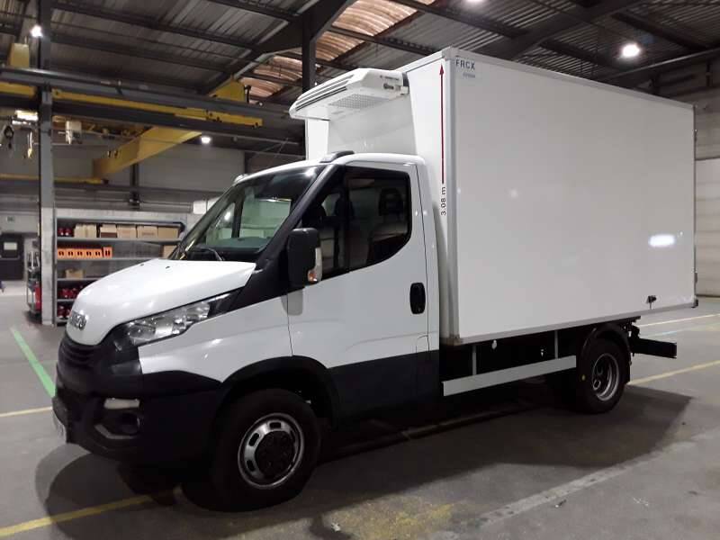 Iveco Daily Fourgon 12M3 140 CV RJ CAISSE CAZAUX GROUPE THERMOKING V300 MAX 3,5 T