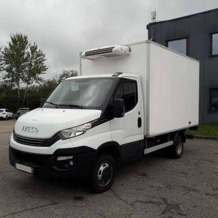 Iveco Daily Chassis Cabine 12M3 140 CV RJ HAYON CAISSE CAZAUX GROUPE THERMOKING V300 MAX 3,5 T