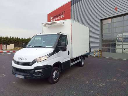 Iveco Daily Chassis Cabine 12M3 140 CV RJ CAISSE CAZAUX GROUPE THERMOKING V300 MAX 3,5 T