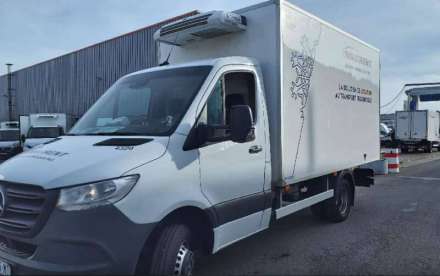 Mercedes Sprinter Chassis Cabine 12M3 160 CV RJ CAISSE CAZAUX GROUPE THERMOKING V300 MAX SPECTRUM 3,5 T