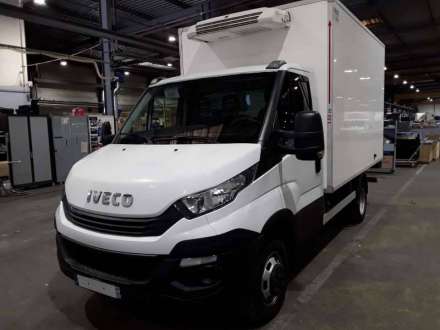 Iveco Daily Chassis Cabine 12M3 140 CV RJ HAYON CAISSE CAZAUX GROUPE THERMOKING V300 MAX 3,5 T