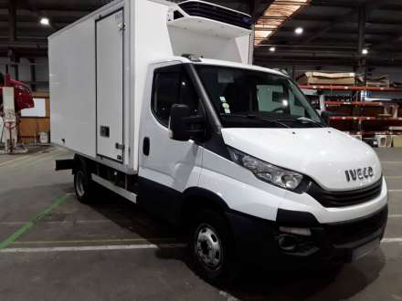 Iveco Daily Chassis Cabine OPTION HAYON - 12M3 140 CV RJ CAISSE CAZAUX GROUPE CARRIER XARIOS 350 3,5 T