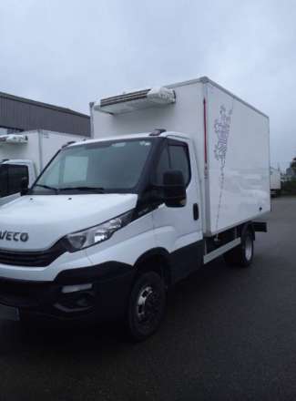 Iveco Daily Chassis Cabine 12M3 140 CV RJ CAISSE CAZAUX GROUPE THERMOKING V300 MAX 3,5 T