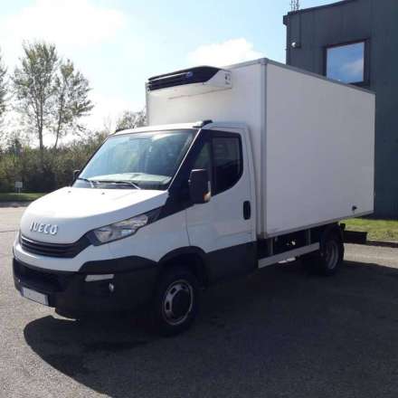 Iveco Daily Chassis Cabine OPTION HAYON - 12M3 140 CV RJ CAISSE CAZAUX GROUPE CARRIER XARIOS 350 3,5 T