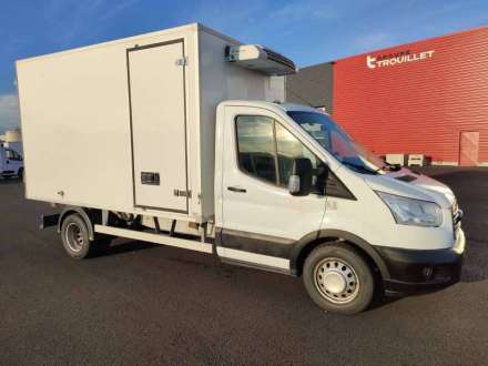 Ford Transit Chassis Cabine 12M3 130 CV RJ CAISSE CAZAUX GROUPE THERMOKING V300 MAX 3,5 T