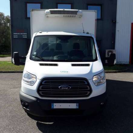 Ford Transit Chassis Cabine 12M3 130 CV RJ CAISSE CAZAUX GROUPE THERMOKING V300 MAX 3,5 T