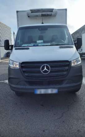 Mercedes Sprinter Chassis Cabine 12M3 160 CV RJ CAISSE CAZAUX GROUPE THERMOKING V300 MAX SPECTRUM 3,5 T