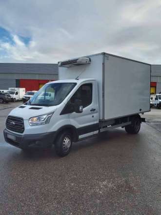 Ford Transit Chassis Cabine 12M3 130 CV RJ CAISSE CAZAUX GROUPE THERMOKING V300 MAX 3,5 T