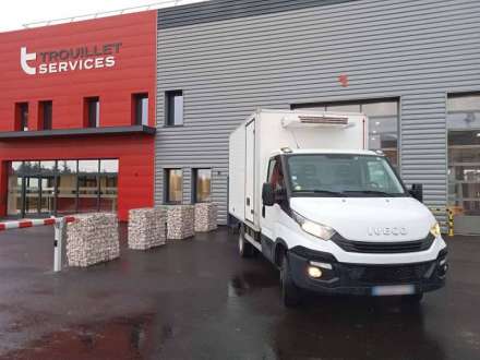 Iveco Daily Chassis Cabine 12M3 140 CV RJ CAISSE CAZAUX GROUPE THERMOKING V300 MAX 3,5 T