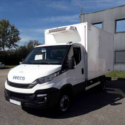 Iveco Daily Chassis Cabine OPTION HAYON - 12M3 140 CV RJ CAISSE CAZAUX GROUPE THERMOKING V300 MAX 3,5 T