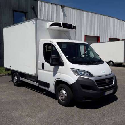 Fiat Ducato Chassis Cabine 12M3 130 CV CAISSE CAZAUX GROUPE GROUPE CARRIER PULSOR 400 3,5 T