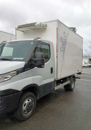 Iveco Daily Chassis Cabine 12M3 140 CV RJ HAYON CAISSE CAZAUX GROUPE THERMOKING V300 MAX 3,5 T