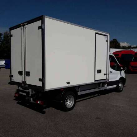 Ford Transit Chassis Cabine 12M3 130 CV RJ CAISSE CAZAUX GROUPE THERMOKING V300 MAX 3,5 T