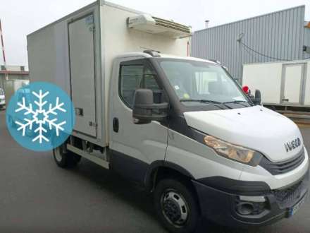 Iveco Daily Chassis Cabine 12M3 140 CV RJ CAISSE CAZAUX GROUPE THERMOKING V300 MAX 3,5 T