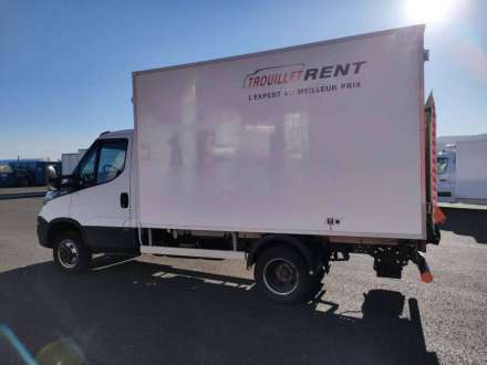 Iveco Daily Chassis Cabine 12M3 140 CV RJ HAYON CAISSE CAZAUX GROUPE THERMOKING V300 MAX 3,5 T